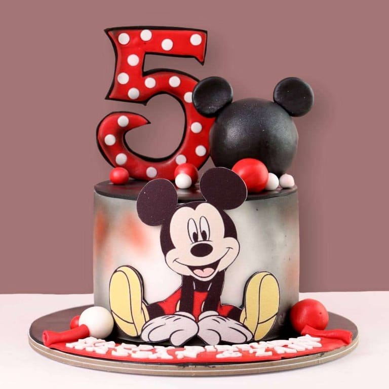 Mickey Mouse Cake 6 - Image 1