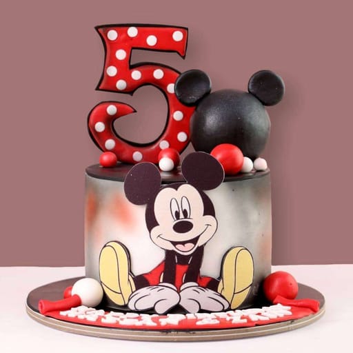 Mickey Mouse Cake 6