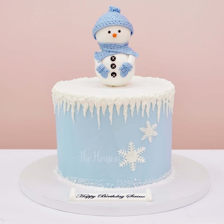 Snowman cake - Image 1