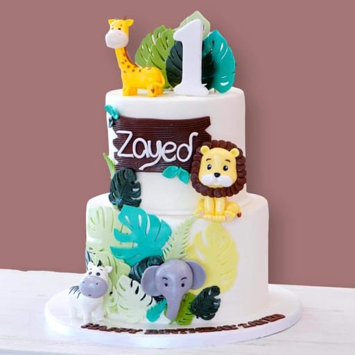 Jungle animals Cake 18