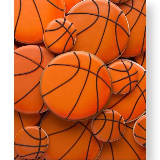 Basketball Cookies