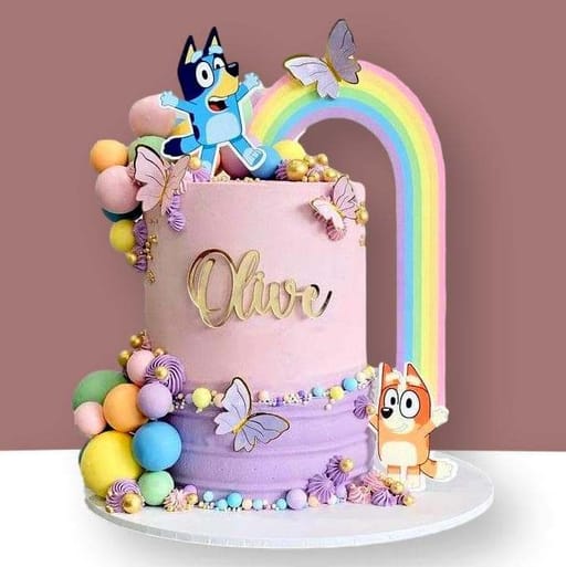 Bluey and Bingo Cake 5