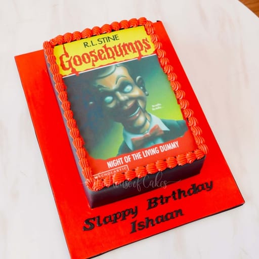 Goosebumps cake 1