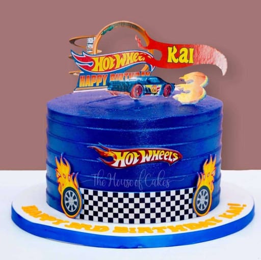 Hot wheels Cake 1
