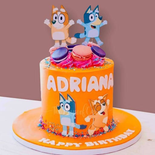 Bluey and Bingo Cake 6