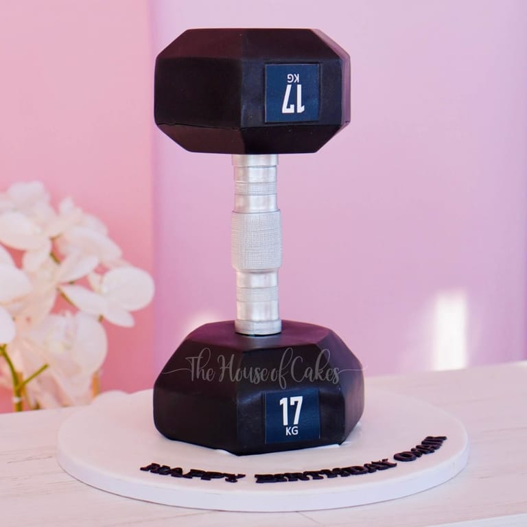 Dumbbell cake - Image 1