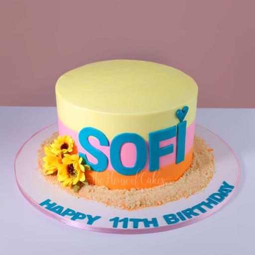 11th birthday cake