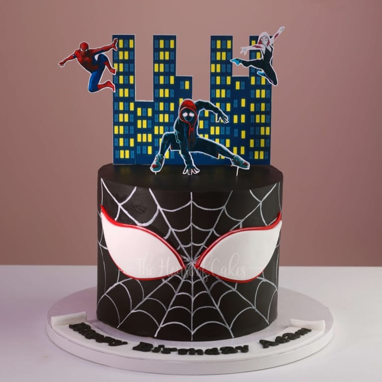 Spiderman Spider-Verse Cake - Image 1