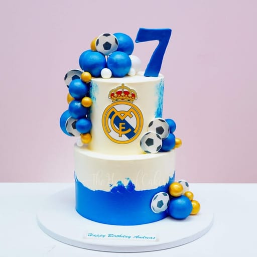 Champion’s Glory Real Madrid Cake