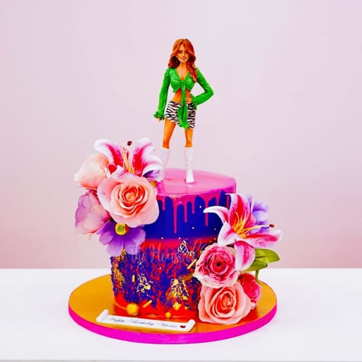 Exquisite Pretty Lady Cake