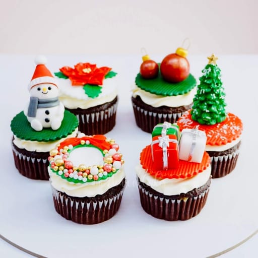 Christmas Delight Cupcakes
