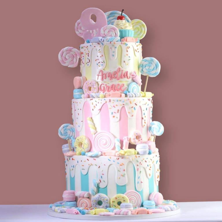 Divine candy land cake - Image 1