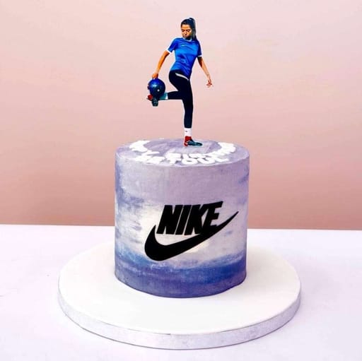 Nike theme cake