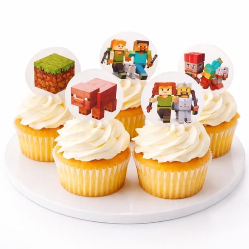 Minecraft Cupcakes 2