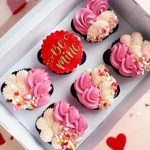 Be Mine Valentine's day Cupcakes