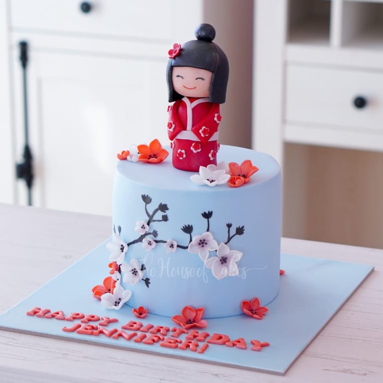 Japanese theme cake - Image 1