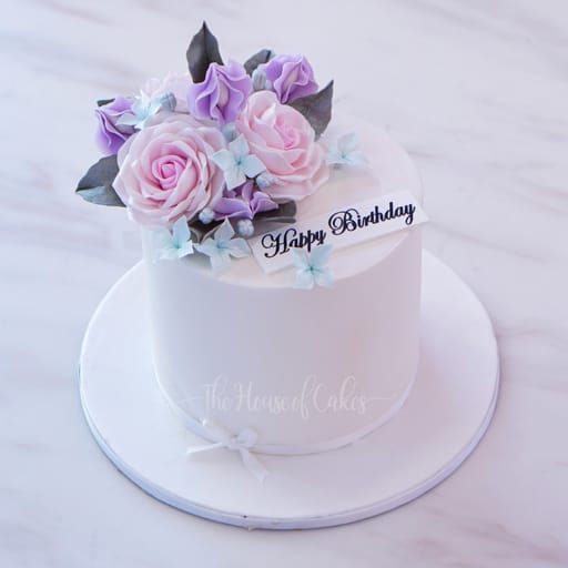 Floral Elegance Cake