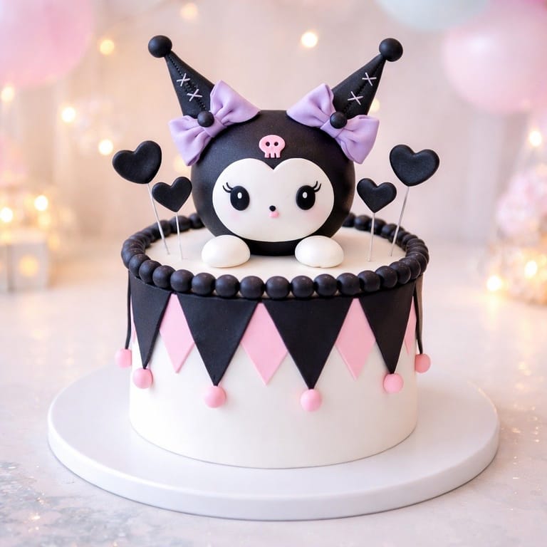 Amazing Kuromi Cake - Image 1