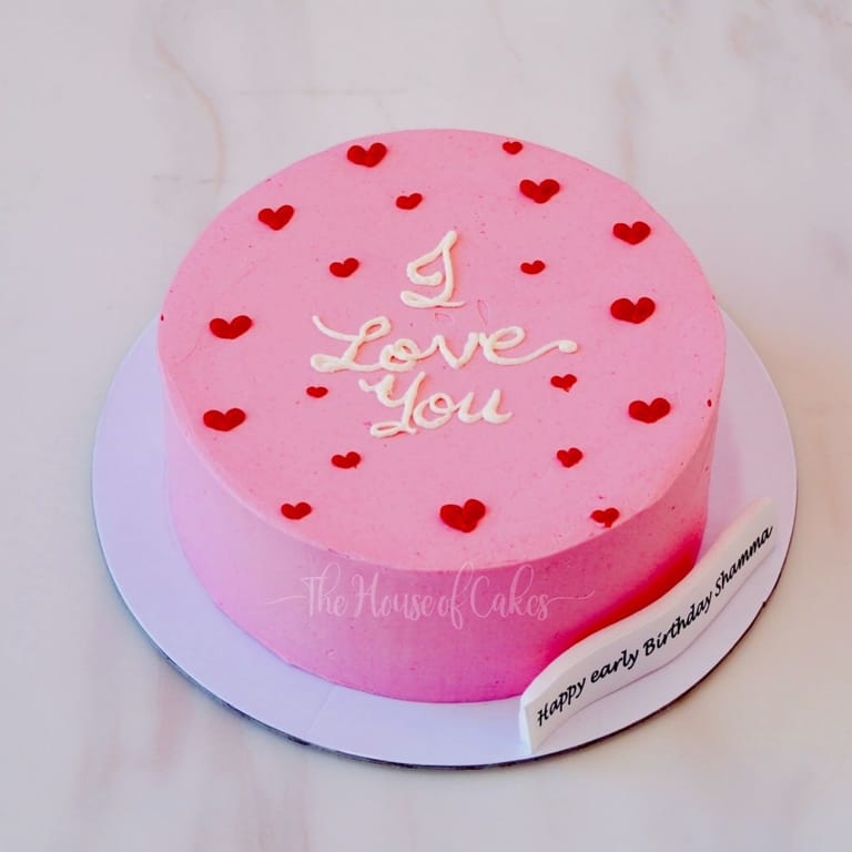 I love you cake - Image 1