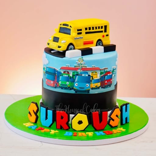 Tayo The Little Bus Cake 2