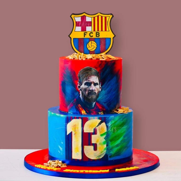 Messi Masterpiece Cake - Image 1