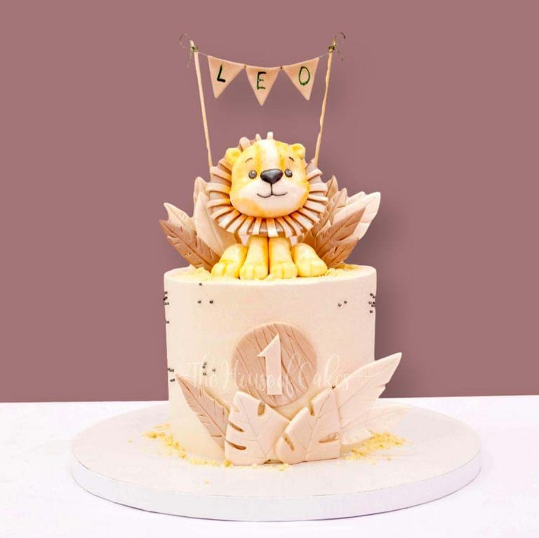 Cute Lion Roar Cake - Image 1