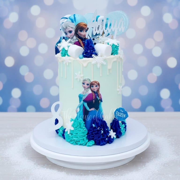 Disney's Frozen Wonderland Cake - Image 1