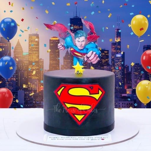 Superman cake 11