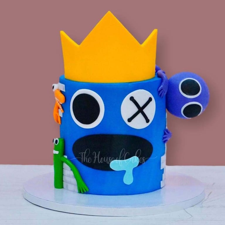 Rainbow friends cake - Image 1