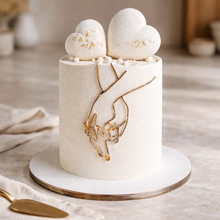 Enchanted Engagement Cake - Image 1