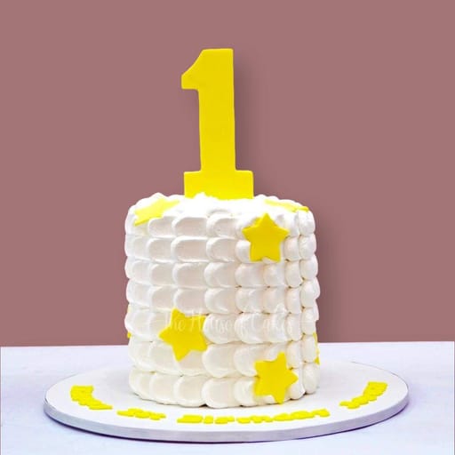 First birthday smash cake 3
