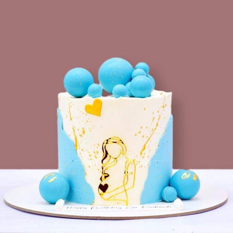 Exquisite Mom To Be Cake - Image 1