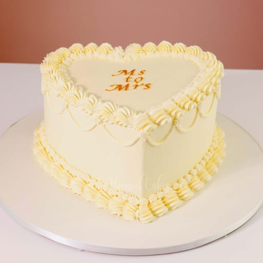 Ms to Mrs Bridal Shower Cake