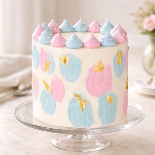 Gender reveal cake 12
