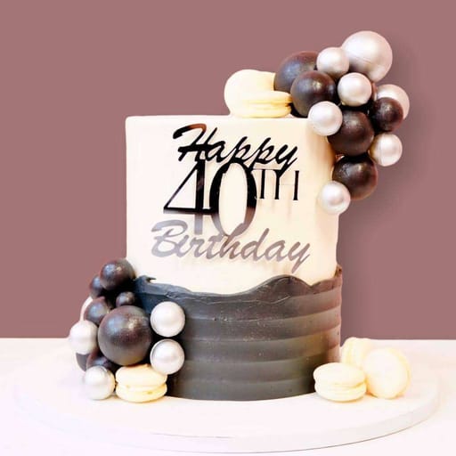 40th birthday cake