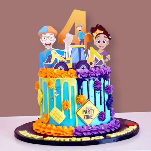 Blippi and Meekah Cake