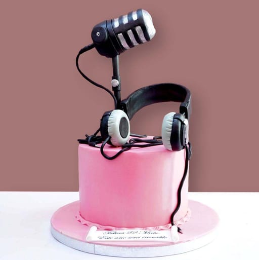 Microphone and Headset Cake 2