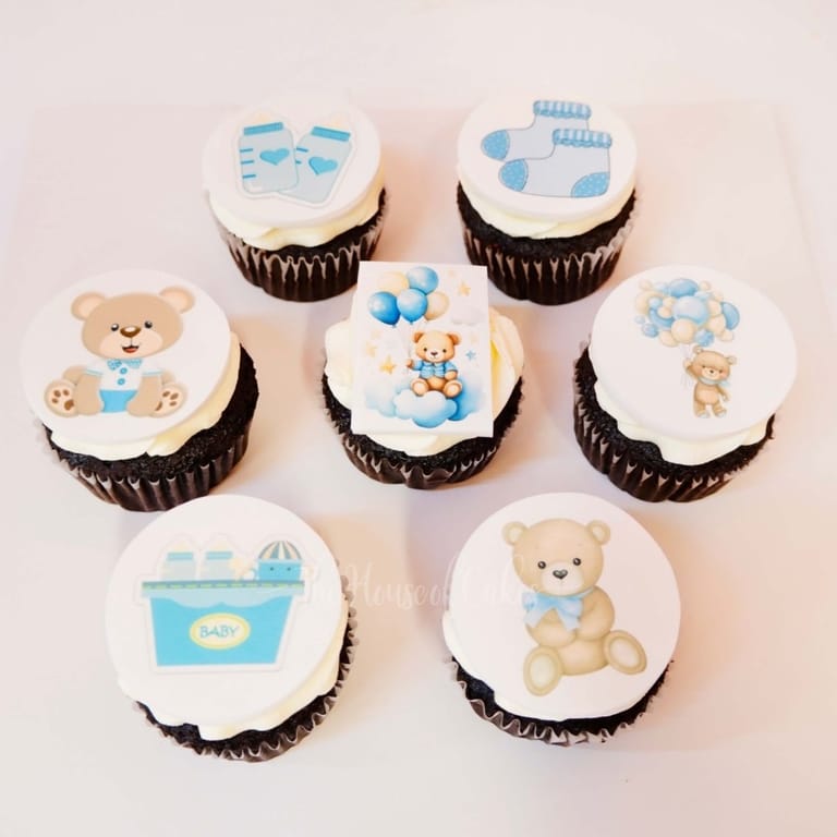 Baby Boy Cupcakes - Image 1