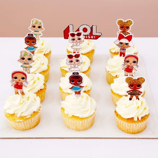 LOL Dolls Cupcakes
