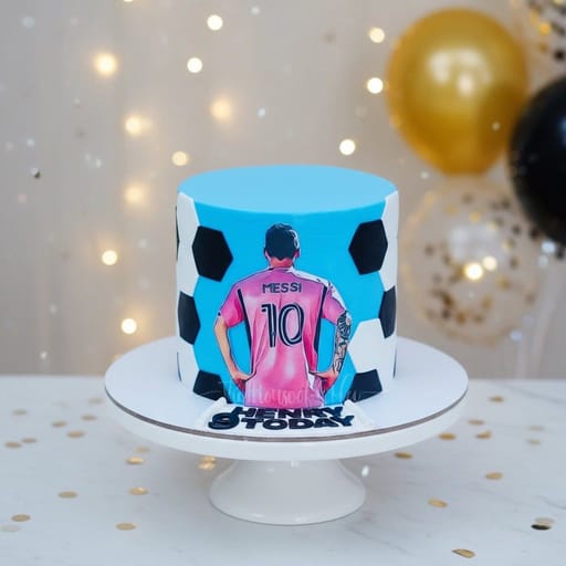 Messi Mania Cake