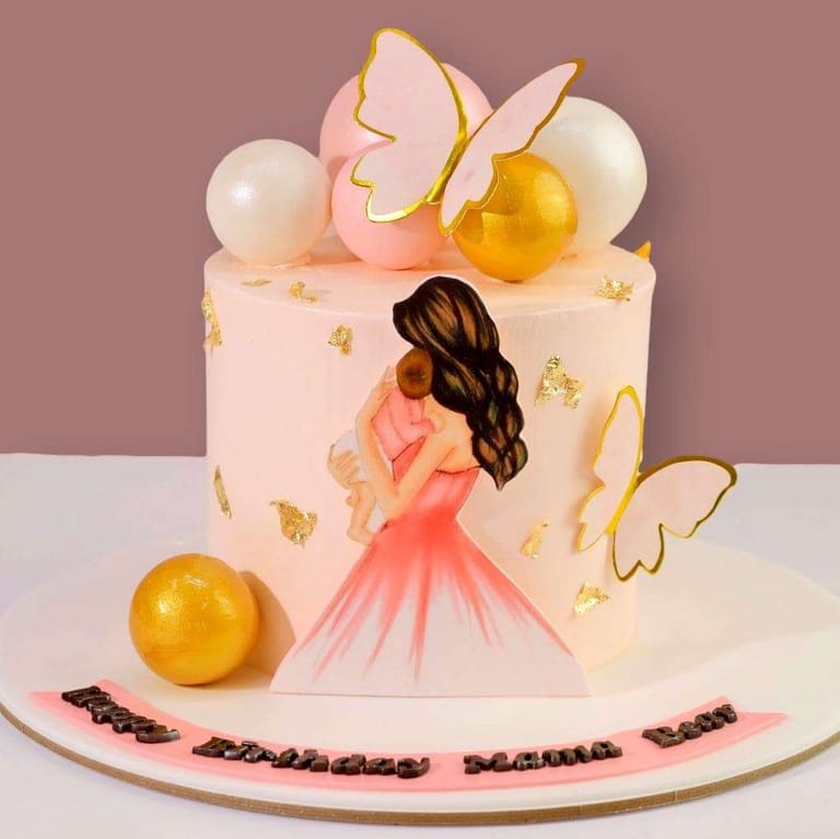 Heart & Hug Cake - Image 1