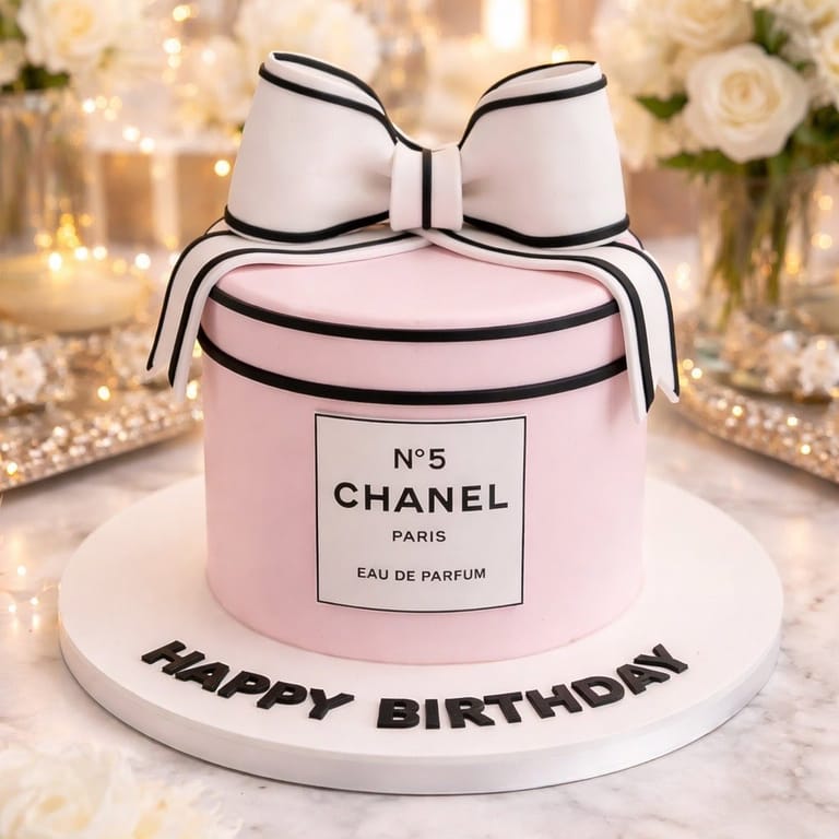 Chanel style cake - Image 1