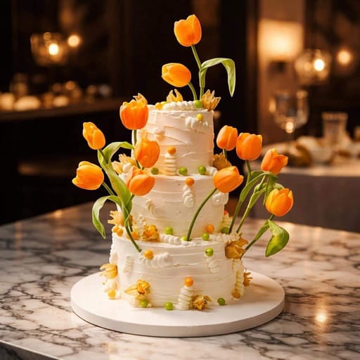 Tulip Elegance Cake