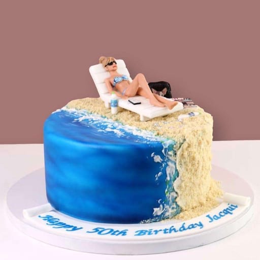 Beach Queen Cake