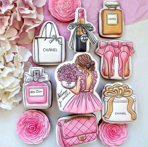 Fashionista Couture Cookies