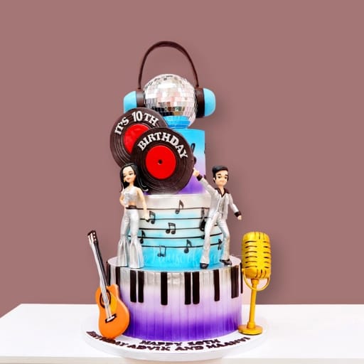 Ultimate Music Vibes Cake
