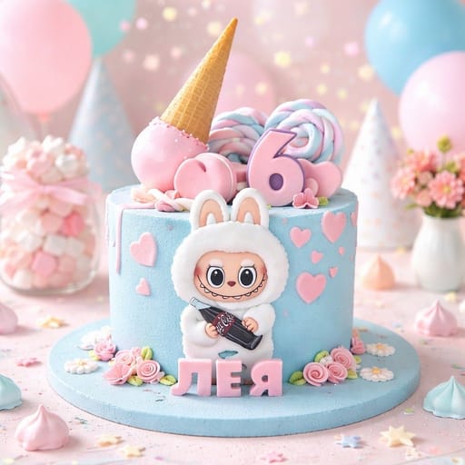 Labubu Cake 1