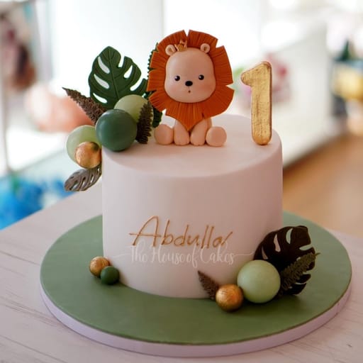 Lion Prince Cake