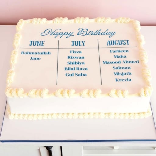 Staff Unity Celebration Cake