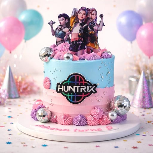 K-pop Demon Hunters Cake